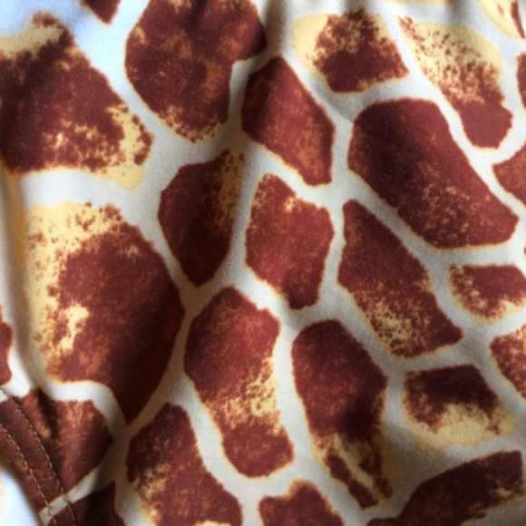 *SOLD!* NWOT! aussieBum Giraffe Swimsuit, Large - Picture 2 of 4